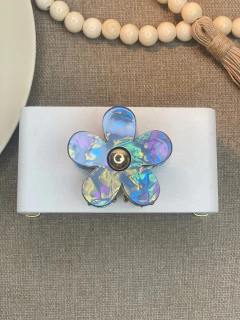 Piranha de ferro G flor LUXO cintilante PIGR01