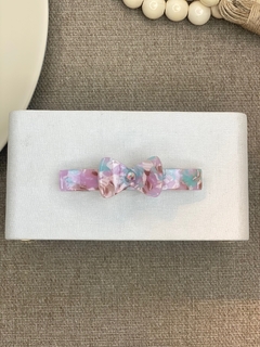 Presilha reta acetato e laço P PREGR01 - Ruchelli Bijoux