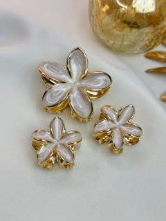 Kit 3 piranhas hibisco ferro PIVR07 - Ruchelli Bijoux