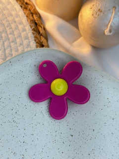 Bico de pato flor G BCPR01 - Ruchelli Bijoux