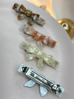 Presilha reta com laço p acetato PREPK01 - Ruchelli Bijoux