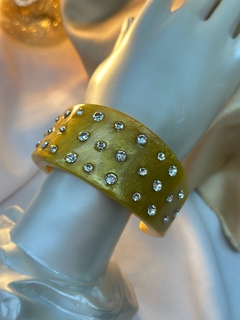 Bracelete de resina cravejado BRAMR01 - comprar online