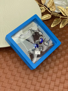 Kit pulseira pandora e porta joia 1 dn10 na internet