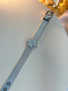 Imagem do Pulseira aço inox com 1 pingente PUPR01