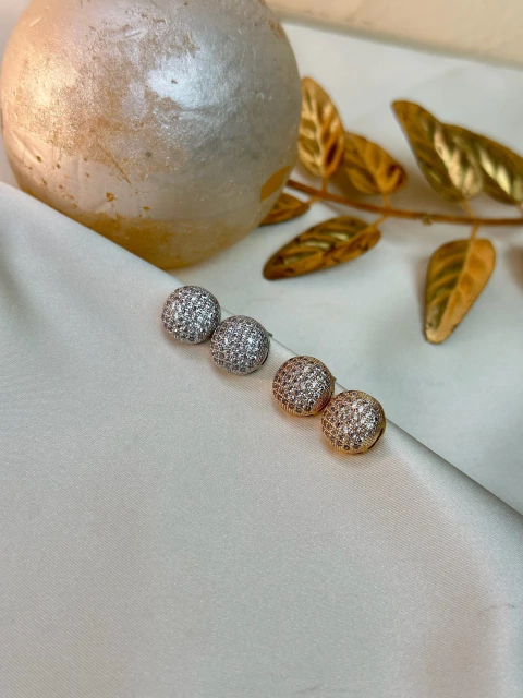 Brinco botão p BRIJU10 - comprar online