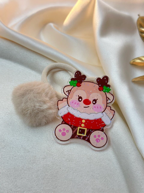 Kit 2 xuxinhas pompom henna NATAL XUINFVR08 - comprar online