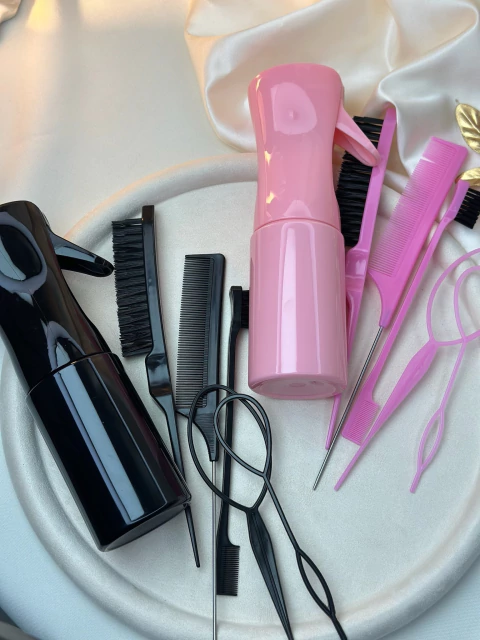 Kit 6 peças para penteado com borrifador DIVVR08 - comprar online