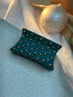 Piranha M fosca com pontos dourados PIOT01 - Ruchelli Bijoux