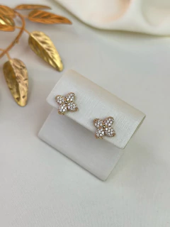 Brinco flor 4 pontas BRIJU11 na internet