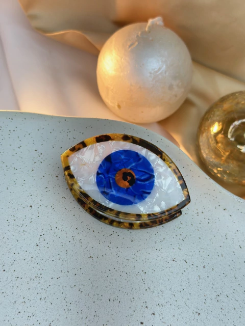 Piranha M olho grego tarta caramelo/azul m PIPK10 - comprar online