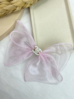 Laço bico de pato rosa inspiração CHANEL jc80 - comprar online
