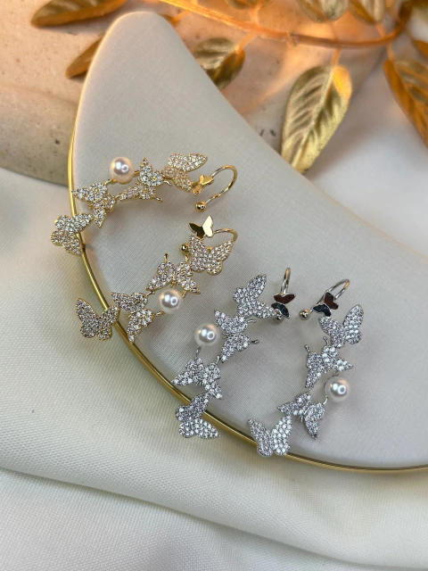 Brinco EARCUFF borboleta BRIJU12 - comprar online