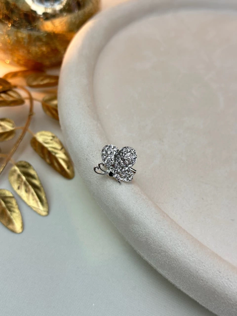 Broche borboleta lateral DIVAB07 - comprar online