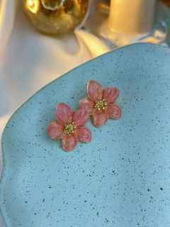 Brinco flor Vera G BRILS01