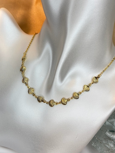 Chocker conchas CORU01 FOLHEADO - comprar online