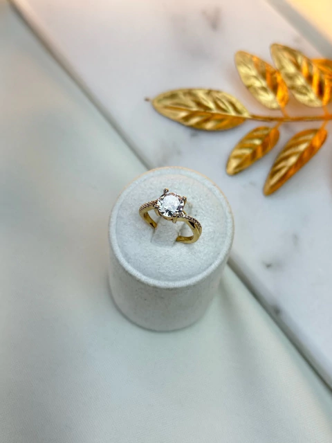 Anel cristal entrelaçado ANLS05 - comprar online