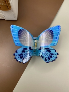 Piranha G borboleta azul detalhada yu39 - comprar online