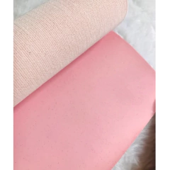 Sintético Verniz Glitter Rosa 0.8 mm