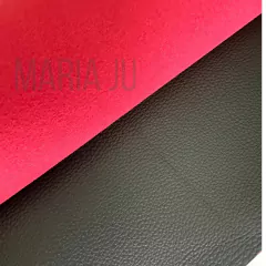 Soft Color - Preto/ Vermelho