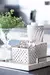 Organizador Rattan com 5 Divisórias - Branco - comprar online