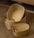 Cesto de Fibra Natural com Alça - Tamanho 30x21x18 cm - comprar online