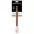 Pincel de Silicone Com Cabo de Madeira - Creme