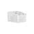 Organizador Rattan com 5 Divisórias - Branco