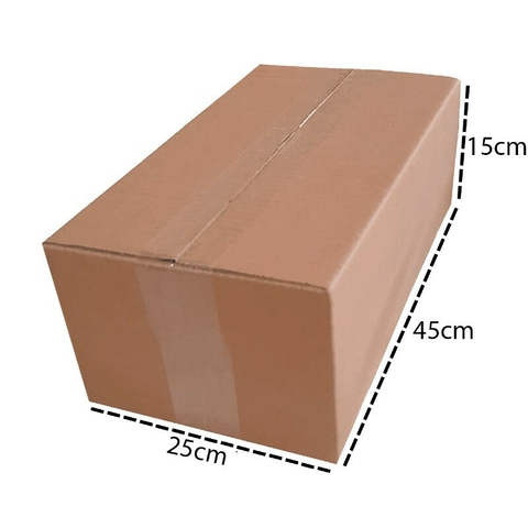 CAIXA DE PAPELÃO MALETA - 45x25x15