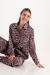 Camisa sedita print Berska