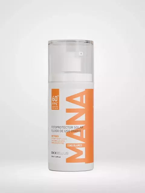 ¡NUEVO! MANA | Tono Blanco | Protector solar 60+ FPS* - FP UVA** 35 (P = ++++)