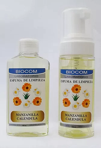 Espuma de Limpieza C/ Manzanilla y Caléndula