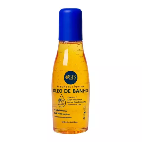 Sabonete Líquido Óleo de Banho c/ 120ml - Isis Make Up