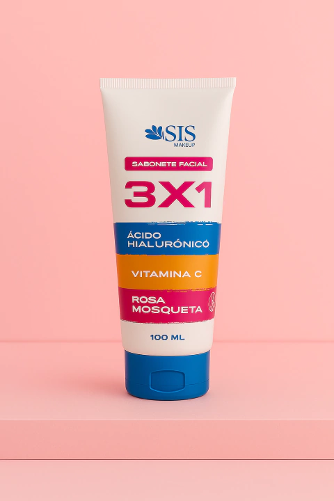 Sabonete Facial 3x1 - Isis Makeup