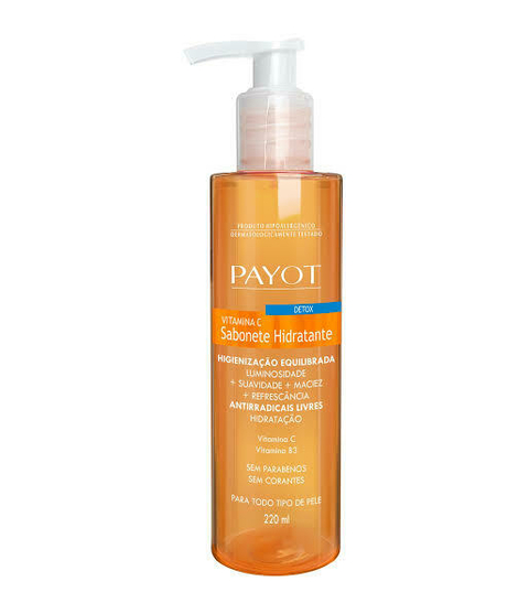 Sabonete Hidratante Detox Vitamina C 220ml - Payot