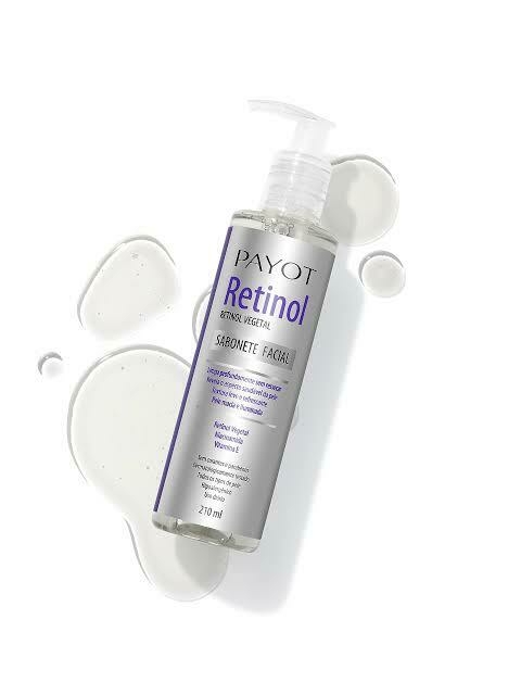 Sabonete Facial Retinol Vegetal 210ml - Payot
