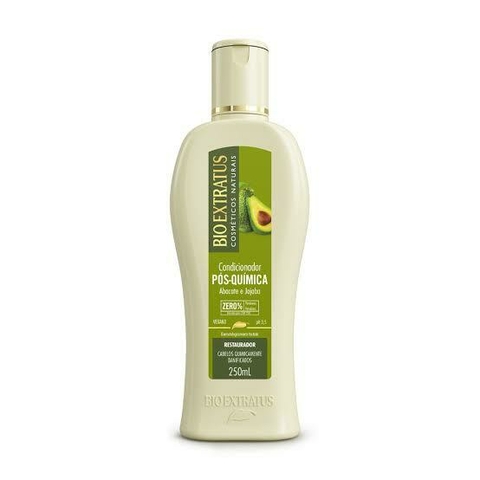 Condicionador Pós Química Abacate e Jojoba Restaurador 250ml - Bio Extratus