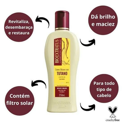 Creme Silicone com Tutano 250ml - Bio Extratus