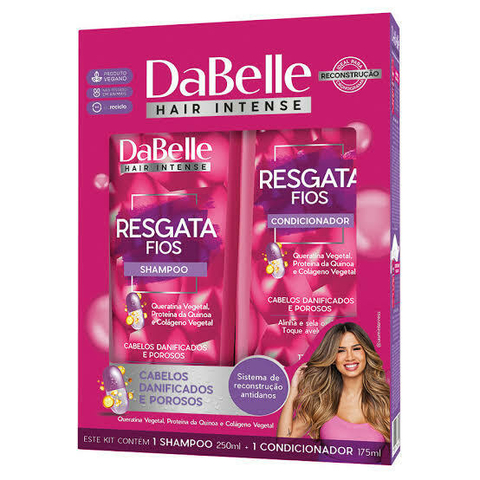 Kit Shampoo + Condicionador Resgata Fios - Dabelle
