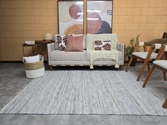 Tapete em Couro Madras Feito à Mão 02 - comprar online