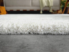 Tapete Shaggy Microfibra Creme na internet