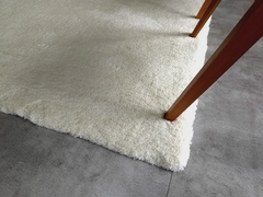 Tapete Shaggy Microfibra Creme - comprar online