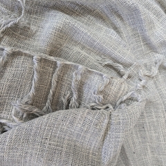 Manta Veneza para Sofá 140x230 Cinza - Decora Domi - Loja de Tapetes e Decoração