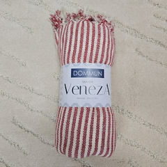 Manta Veneza para Sofá 140x230 Vermelha