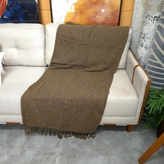 Manta Veneza para Sofá 140x230 Marrom - comprar online