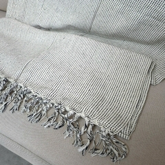 Manta Veneza para Sofá 140x230 Preto e Branco - loja online