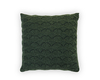 Capa Tricot para Almofada 45x45cm Verde