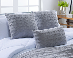 Conjunto Decoração em Tricot Cinza - comprar online