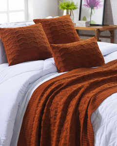 Peseira Tricot para Cama 230x70cm