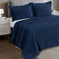 Kit Colcha Matelassê Velvet 600 fios