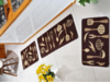 Kit Cozinha Felpudo 3 Peças Antiderrapante KA33